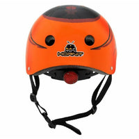 Kinderfahrradhelm Hornit SPS819 Schwarz Orange S