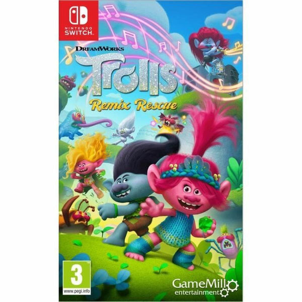 Videospiel für Switch GameMill Dreamworks: Trolls - Remix Rescue