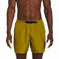 Herren Badehose Nike  5" Volley Gelb