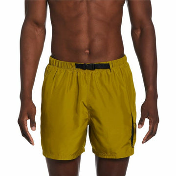 Herren Badehose Nike  5" Volley Gelb