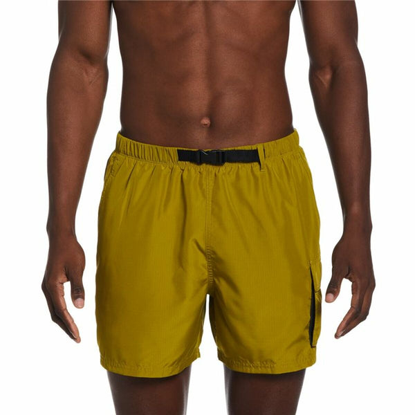 Herren Badehose Nike  5" Volley Gelb