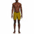 Herren Badehose Nike  5" Volley Gelb