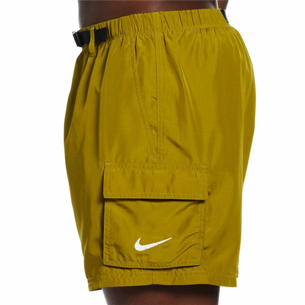 Herren Badehose Nike  5" Volley Gelb
