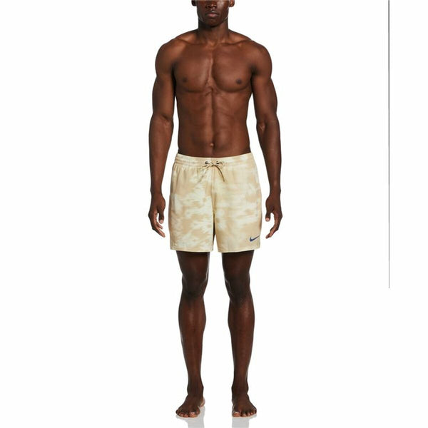 Herren Badehose Nike 5" Volley Short Hellbraun