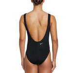 Damen Badeanzug Nike U-Back Schwarz