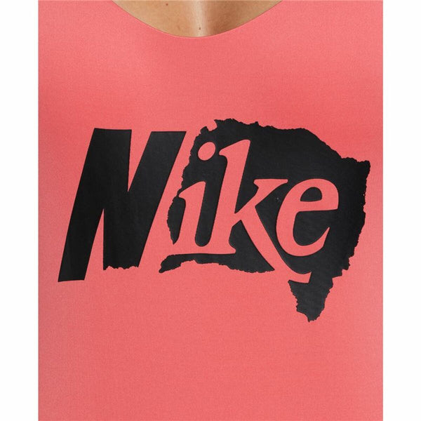 Damen Badeanzug Nike  U-Back Koralle