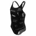 Badeanzug für Mädchen Nike Fastback  Schwarz