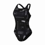 Damen Badeanzug Nike Fastback  Schwarz