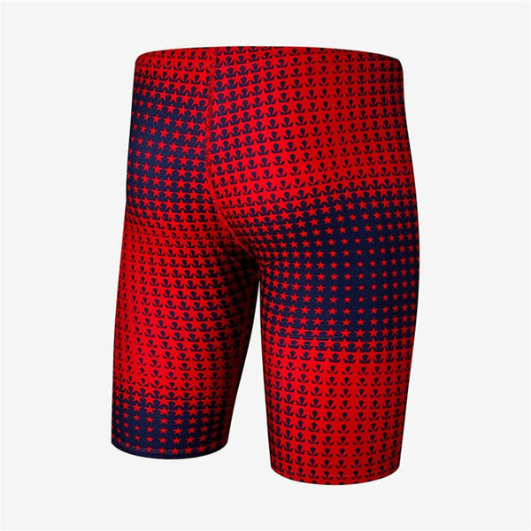 Herren Badehose Nike Jammer Rot Dunkelblau