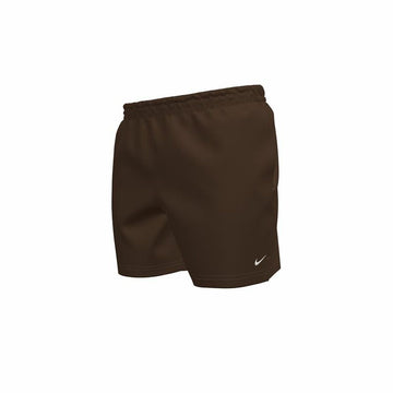 Herren Badehose Nike Essential Lap Braun Schwarz
