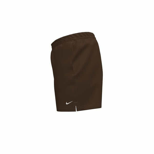 Herren Badehose Nike Essential Lap Braun Schwarz