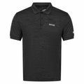Herren Kurzarm-Poloshirt Regatta Remex II Ash Dunkelgrau