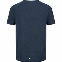 Herren Kurzarm-T-Shirt Regatta Ambulo Blau