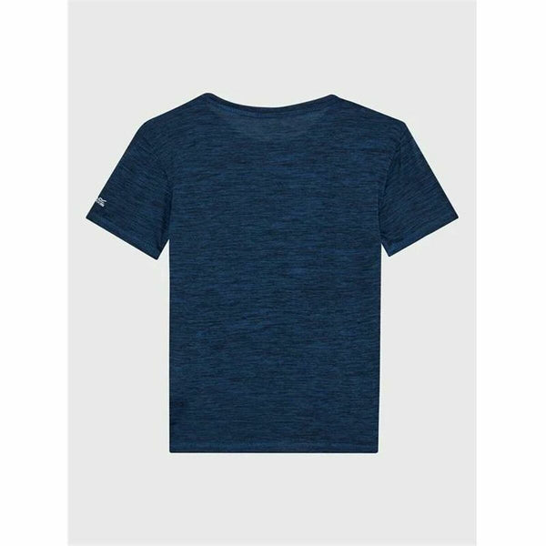 Jungen Kurzarm-T-Shirt Regatta Alvarado VII Bluewingmarl Blau