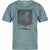 Jungen Kurzarm-T-Shirt Regatta Alvarado VII Ivymossmarl Blau