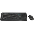Tastatur mit Maus Targus AKM610ES Schwarz Qwerty Spanisch