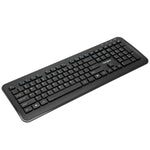 Tastatur mit Maus Targus AKM610ES Schwarz Qwerty Spanisch