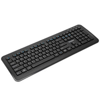 Tastatur mit Maus Targus AKM610ES Schwarz Qwerty Spanisch