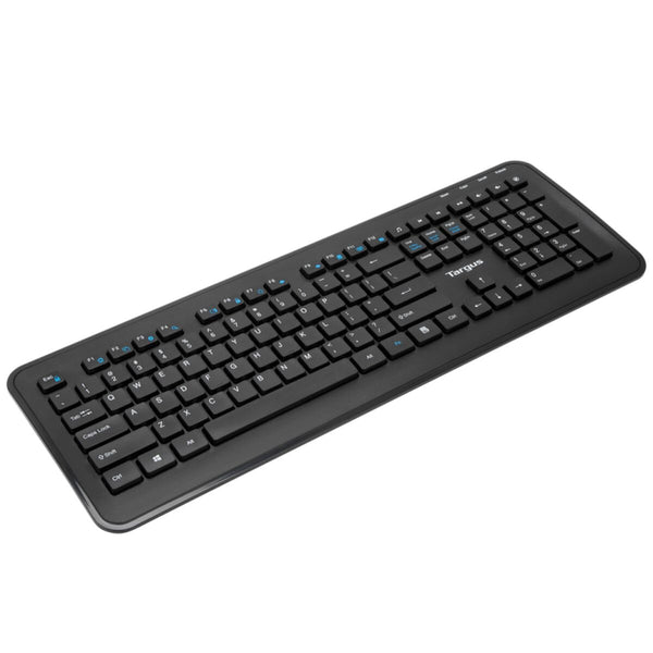 Tastatur mit Maus Targus AKM610ES Schwarz Qwerty Spanisch