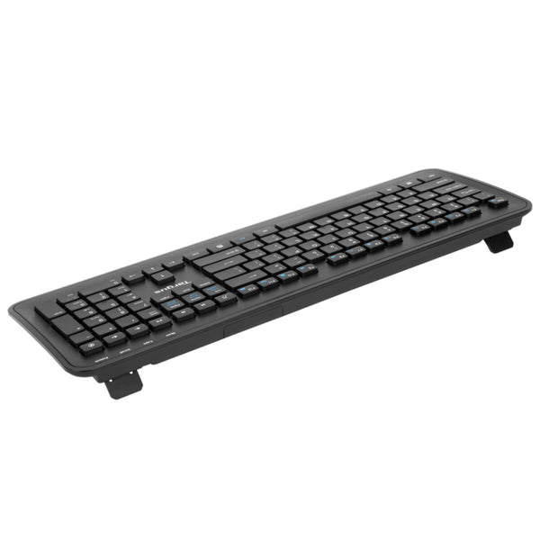 Tastatur mit Maus Targus AKM610ES Schwarz Qwerty Spanisch
