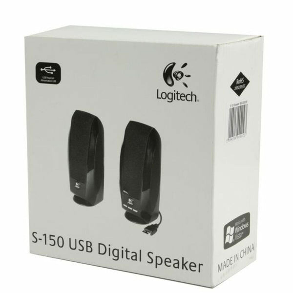 Multimedia-Lautsprecher Logitech 980-000029 2.0 3W OEM Schwarz