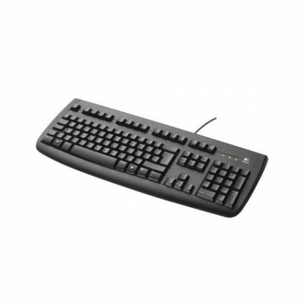 Tastatur Logitech K120 Schwarz Qwerty Spanisch QWERTY