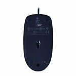 Mouse Logitech LGT-M90 USB Grau Schwarzweiß 1000 dpi