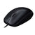 Optische Maus Logitech LGT-M90 USB Schwarz Grau