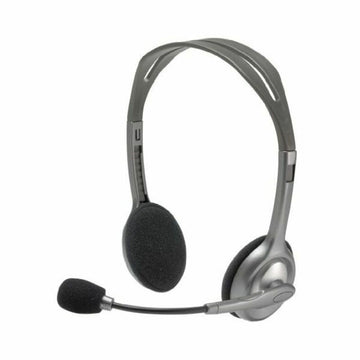 Kopfhörer mit Mikrofon Logitech 981-000271           2 x Jack 1,4 m