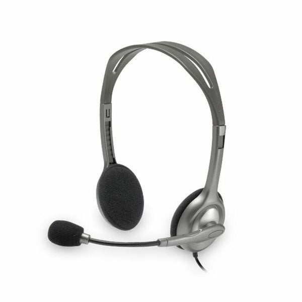 Kopfhörer mit Mikrofon Logitech 981-000271           2 x Jack 1,4 m