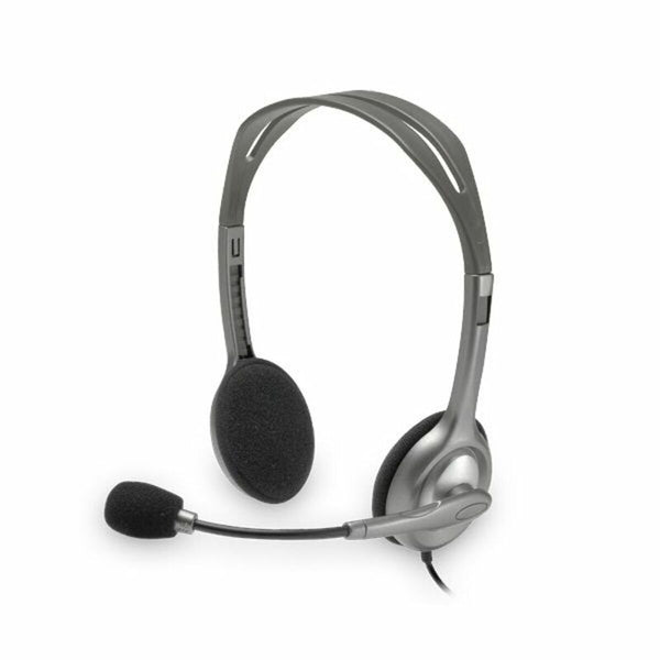 Kopfhörer mit Mikrofon Logitech 981-000271           2 x Jack 1,4 m