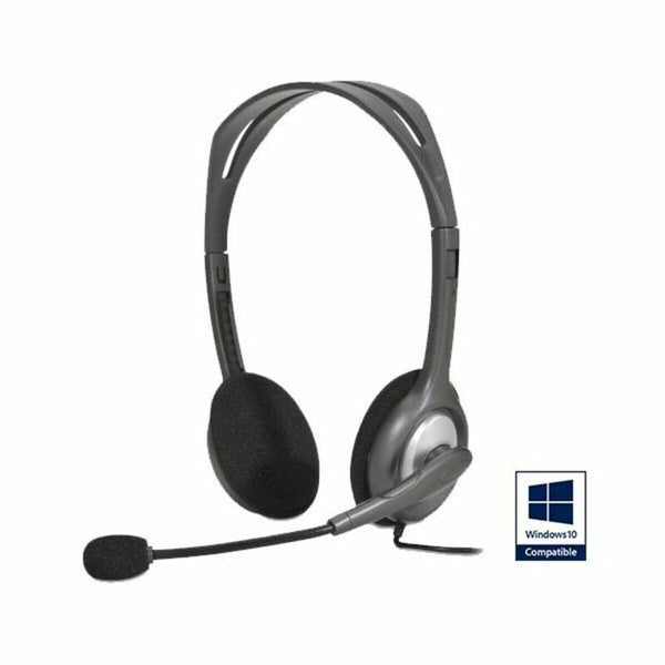 Kopfhörer mit Mikrofon Logitech 981-000271           2 x Jack 1,4 m