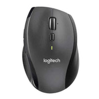 Schnurlose Mouse Logitech LGT-M705S 1000 dpi Schwarzweiß Kohlenstoff 1000 dpi