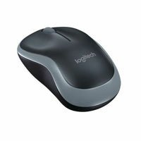 Schnurlose Mouse Logitech M185 Schwarz Grau Schwarzweiß 1000 dpi