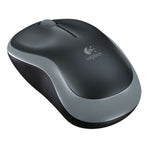 Schnurlose Mouse Logitech M185 Schwarz Grau Schwarzweiß 1000 dpi