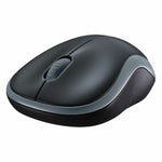 Schnurlose Mouse Logitech M185 Schwarz Grau Schwarzweiß 1000 dpi