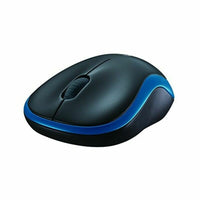 Mouse Logitech LGT-M185B Schwarz Schwarzweiß 1000 dpi