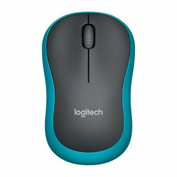 Mouse Logitech LGT-M185B Schwarz Schwarzweiß 1000 dpi