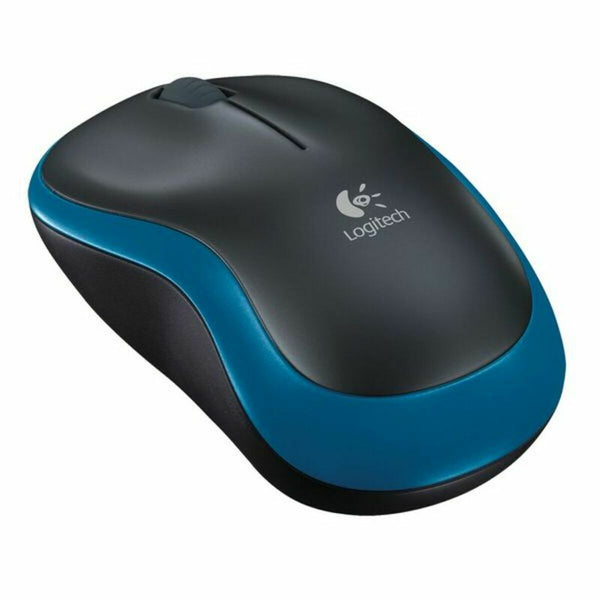 Mouse Logitech LGT-M185B Schwarz Schwarzweiß 1000 dpi