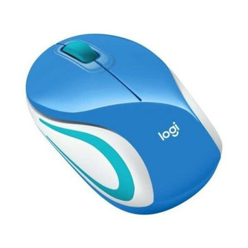 Schnurlose Mouse Logitech LGT-M187BU Blau 1000 dpi