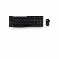 Tastatur und optische Maus Logitech 920-004513 2,4 GHz Schwarz Spanisch Qwerty Spanisch QWERTY