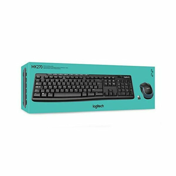 Tastatur und optische Maus Logitech 920-004513 2,4 GHz Schwarz Spanisch Qwerty Spanisch QWERTY