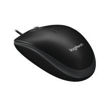 Mouse Logitech B100 Schwarz Schwarzweiß