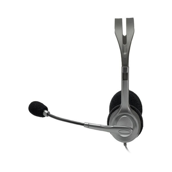 Kopfhörer mit Mikrofon Logitech 981-000593 Grau