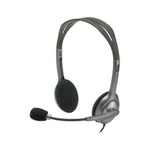 Kopfhörer mit Mikrofon Logitech 981-000593 Grau