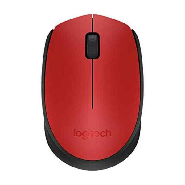 Schnurlose Mouse Logitech 910-004641 1000 dpi Rot Schwarz/Rot