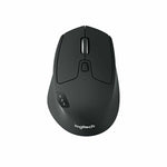 Schnurlose Mouse Logitech M720 Schwarz Schwarzweiß 1000 dpi