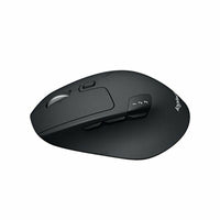 Schnurlose Mouse Logitech M720 Schwarz Schwarzweiß 1000 dpi