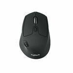 Schnurlose Mouse Logitech M720 Schwarz Schwarzweiß 1000 dpi