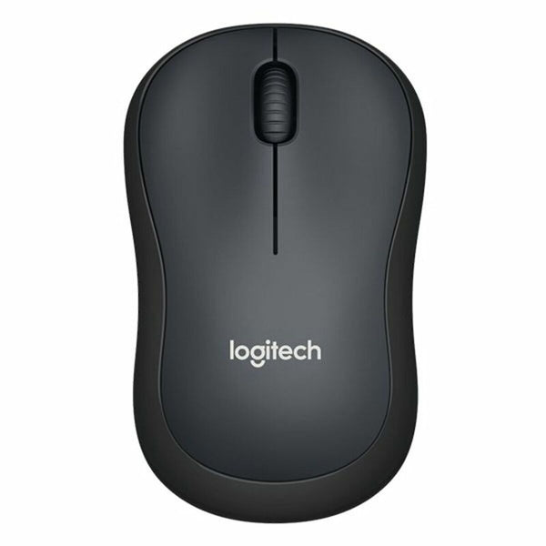 Drahtlose optische Maus Logitech M220 Silent Schwarzweiß Kohlenstoff 1000 dpi